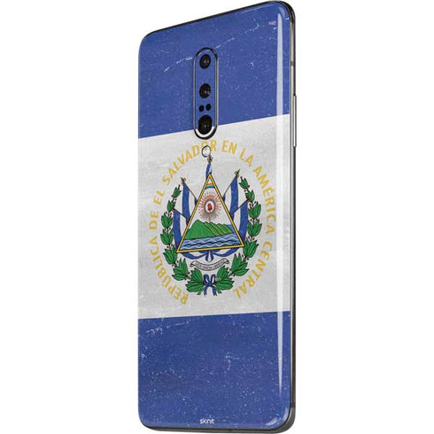 El Salvador Flag Distressed OnePlus 7 Pro Skin